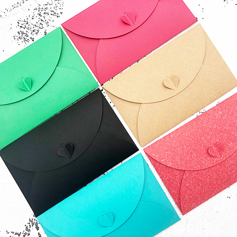 Envelope Letter Paper Suit Ancient Wind Condition Book Letterhead Special Kraft Paper Envelope Bag Containing and Loving Clasp