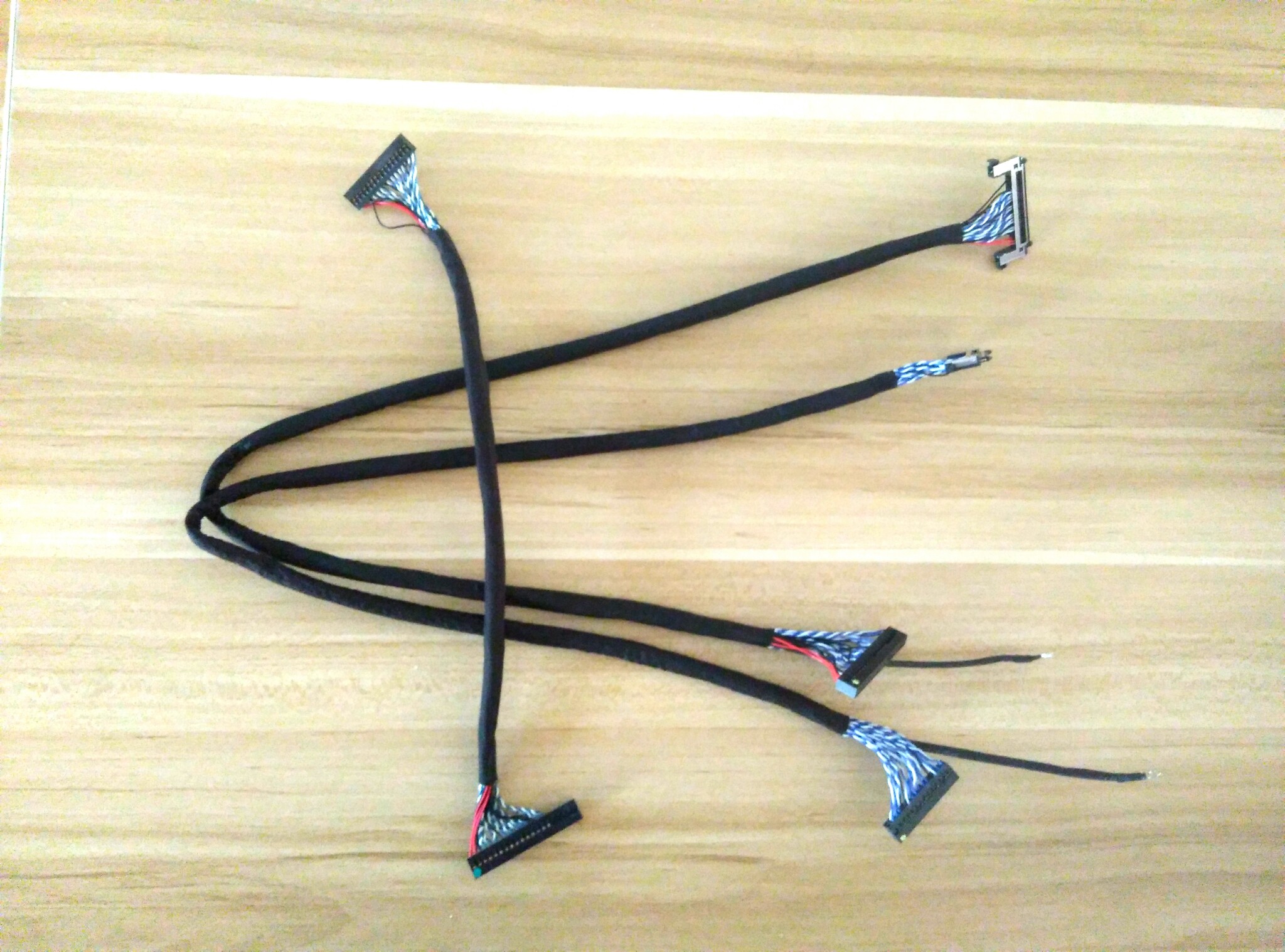 Lehua 6M30K-120HZ transfer board special screen line special screen line set of three LG AU and other screen drive screen line