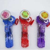 Show Gas Car Pint Big Flashing Top Toy Thunderbolt Tops Luminous Toy Ground Stall Toy