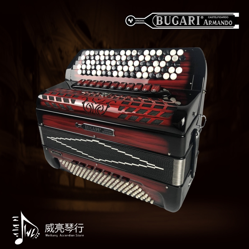 BUGARI Bugri 360 Italy Imported Bayan Accordion 36 years Wired Accordion Accordion professional shop