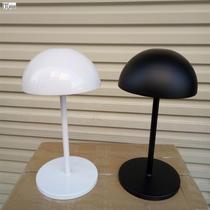 European high-end clothing store hat display rack wrought iron hat rack hat holder counter adjustable raised hat rack