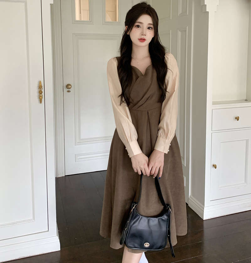 Fashionable dress, sexy skirt, autumn, 2022 collection, western style Fashionable dress, sexy skirt, autumn, 2022 collection, western style