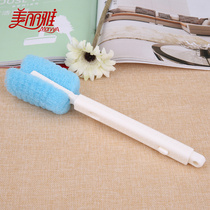 Beautiful elegant colorful cup brush glass stainless steel insulated cup cleaning brush bottle cleaner color random