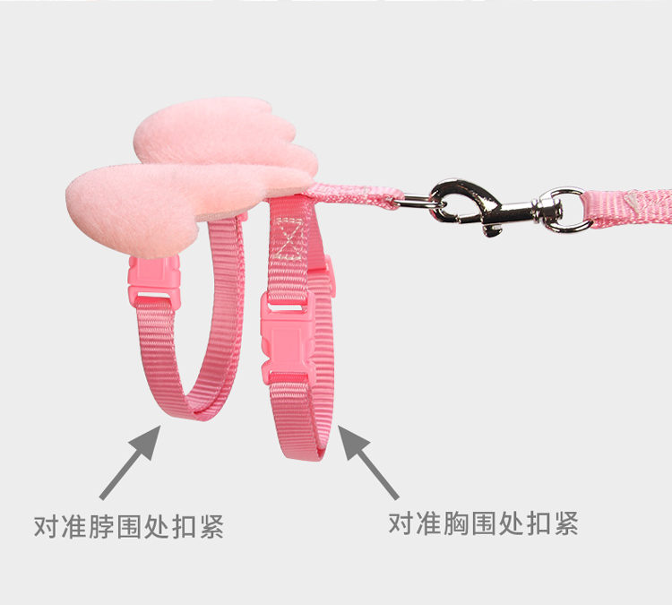 Mèo dây mèo chuỗi mèo đặc biệt lực kéo dây chống phá mèo dây ngực dây đeo mèo dây xích mèo cung cấp - Cat / Dog hàng ngày Neccessities bình nước gắn chuồng cho chó