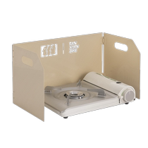 Outdoor stove windshield thickened folding cassette stove wind plate gas stove stove head stove windshield gas stove wind hood