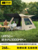 Explorer Tent Outdoor Portable Folding Camping Equipment Full Set for Overnight Camping Automatic Thickened Rainproof Park