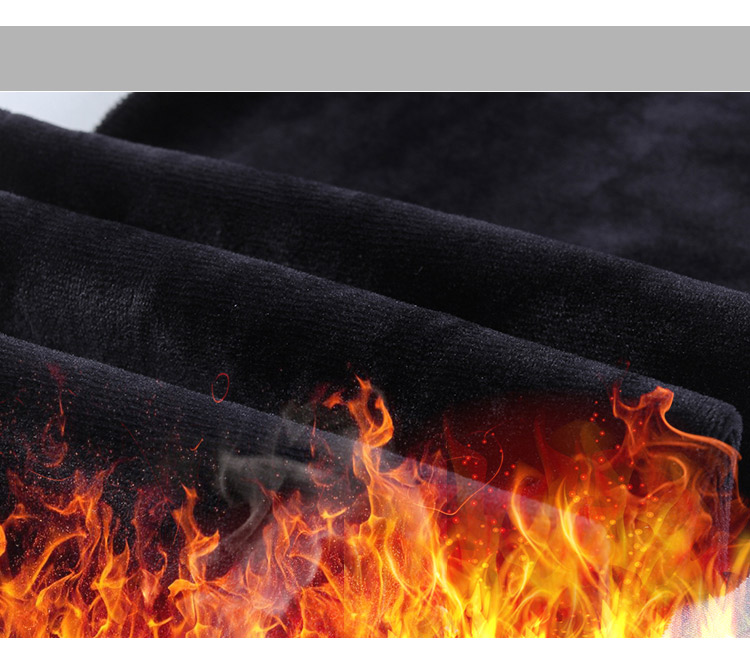 Mùa thu và mùa đông cộng với quần legging nhung dày, phụ nữ mặc ấm eo cao đã bước chân mỏng chân rộng quần dài sáng bóng mẫu quần tây nữ đẹp