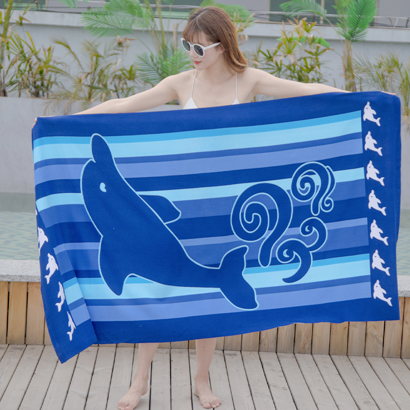 Extra Large and Thick Printed Bath Towel, Swimming Hot Spring Absorbent Sports Towel, Microfiber Beach Towel for Men and Women, Convenient Extra Large and Thick Printed Bath Towel, Swimming Hot Spring Absorbent Sports Towel, Microfiber Beach Towel for Men and Women, Convenient