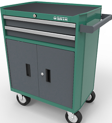 Shida Petrol Repair 2 Drawer Tool Car 770 * 470 * 896mm 95123