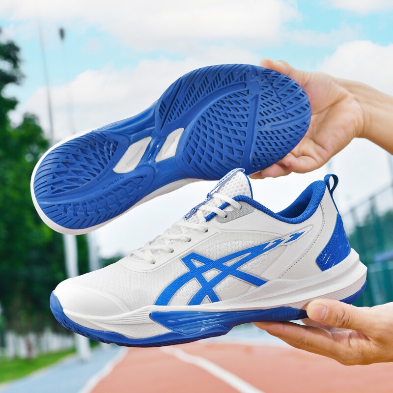 Tennis Shoes for Men and Women, Non-Slip, Wear-Resistant, Professional Shock-Absorbing, Comprehensive Court Competition Training Sports Lightweight Badminton Shoes