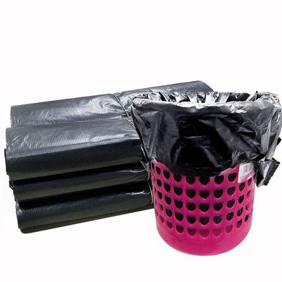 DA垃圾袋加厚手提式黑色塑料袋家用厨房办公酒店大号不脏手袋子