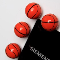 30mm basketball magnetic refrigerator sticker bounce ball refrigerator magnet cute mini basketball