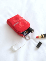 Pocket Womens Small wallet mini key Bag Mens fabric canvas small bag student Coin Coin change bag lipstick bag