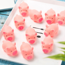 Douyin magic cute powder girl pinch called pig toy vent whole person cartoon spoof powder pig decoration toy