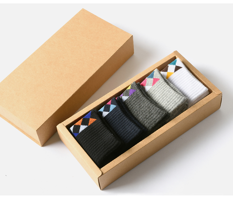 Vớ cotton nam vớ vớ cotton vớ mùa thu và mùa đông vớ cotton khử mùi mồ hôi nam kinh doanh vớ nam hộp quà tất nam