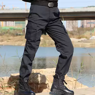 Black training pants Men's army camouflage pants overalls security work pants Archon tactical pants training pants loose
