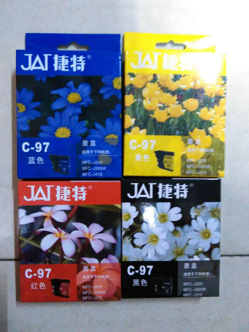 Tete-compatible Brother Brothers C-40 cartridges suitable MFC-J430W MFC-J430W J625DW J825DW 671 J825DW