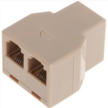 Telephone 1 minute 2 telephone line adapter telephone line 1 minute 2 adapter Bewa net stun Taoren Yujian Zhihan