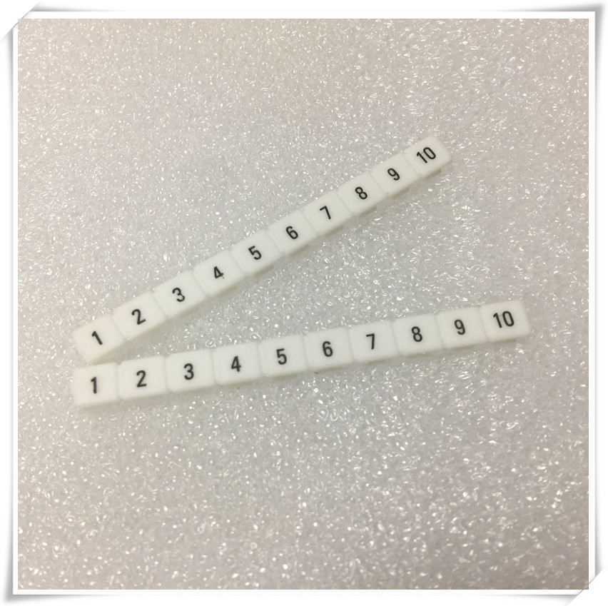 SAK2 5EN Marking Strip DK4Q 35 Terminal Block Marking Marking Number SAKDU4N Blank Numeric Letter