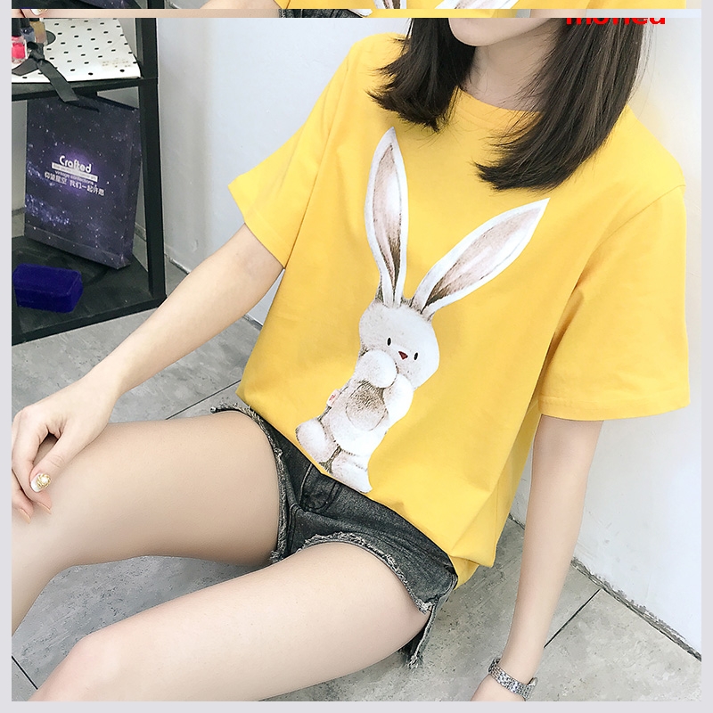 phụ nữ áo sơ mi tay áo ngắn đất 桖 t-shirt xu hướng thời trang. 2020 mới áo máu của phụ nữ trong mùa hè