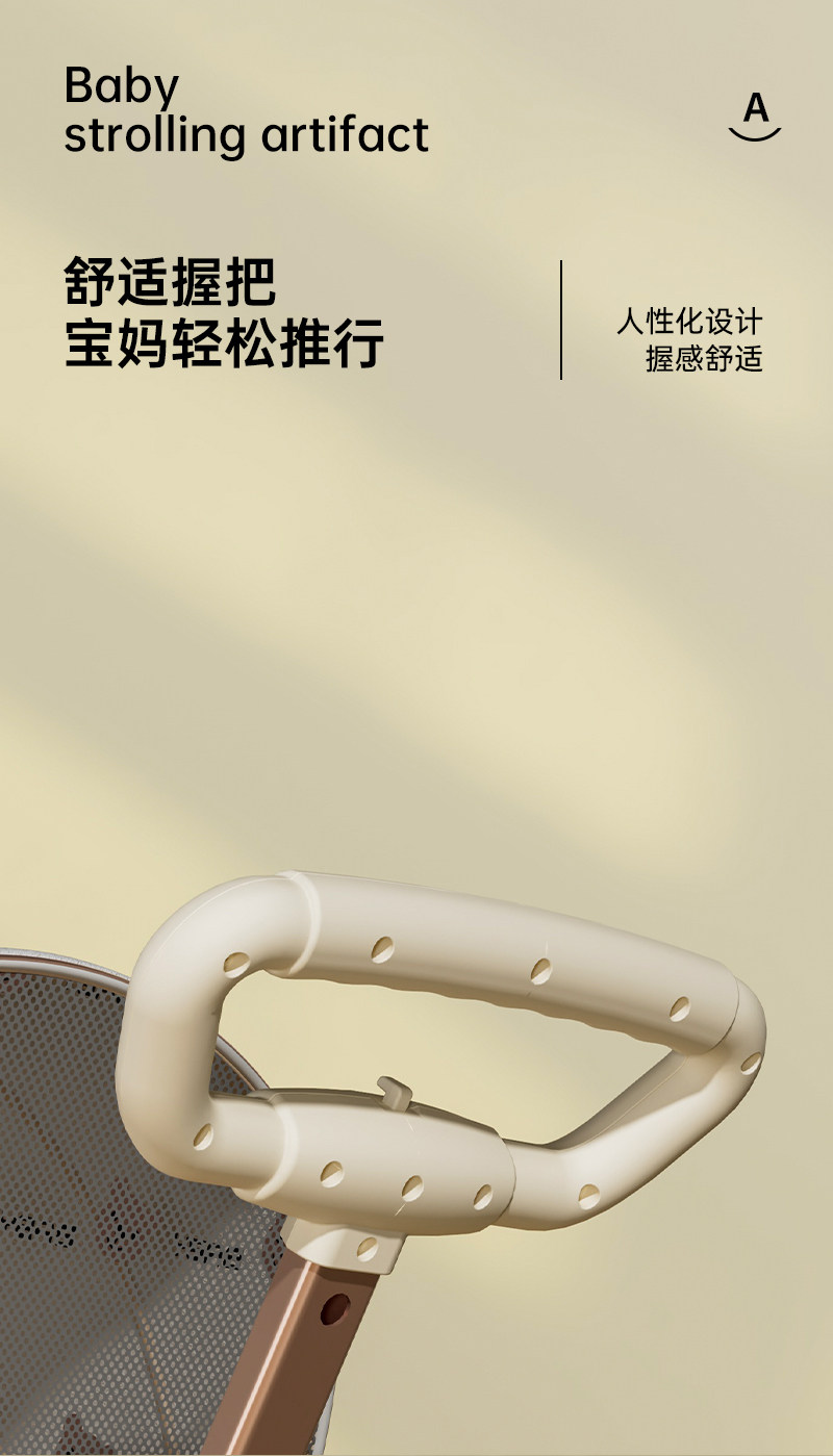 Трехколесный велосипед 溜娃神器婴儿轻便可折叠双向宝宝推车外出遛娃一键折叠儿童手推车 Other home