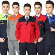 Đổi mới quần áo bảo hộ lao động nam tùy chỉnh dài tay Dịch vụ sửa chữa tự động Bảo hiểm lao động Công nhân lao động Quần áo bảo hộ lao động