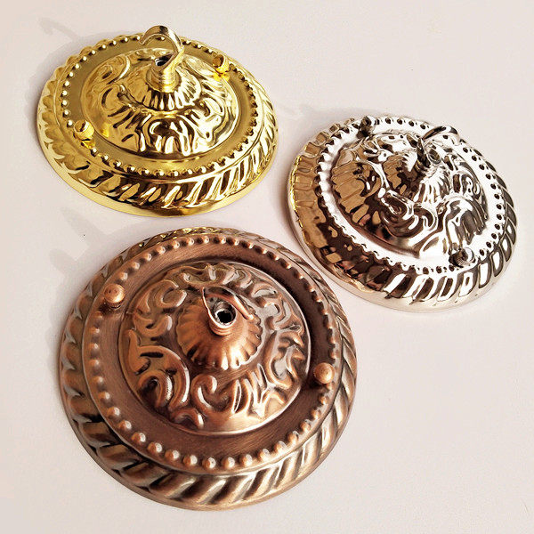 Antique palace lamp accessories hook Chandelier ceiling plate lamp Bird cage hook hook Red lantern hook diy