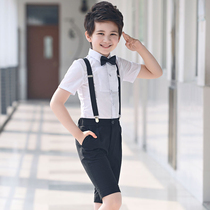 Six-1Children Show Boy Flower Childrens Dressing Piano Minor Costume Recited Kindergarten Student Choir Clothes