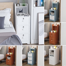 New bedroom simple storage rack assembly simple small wide 30cm narrow cabinet mini small personality bedside table
