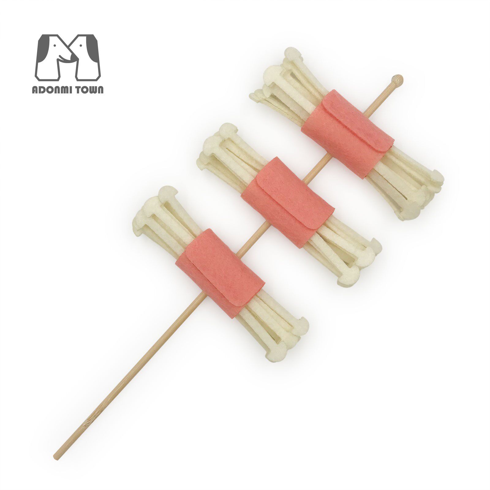 Non-woven barbecue skewer model playing house Flammulina velutipes simulation food toy hot pot spicy hot skewer skewer finished product