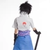 Naruto Sasuke COS quần áo Uchiha Sasuke ba hoặc bốn thế hệ tóc giả đầy đủ bộ quần áo cosplay anime Cosplay