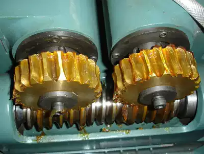 3T rolling machine copper turbine Wear-resistant high strength special rolling machine copper turbine accessories
