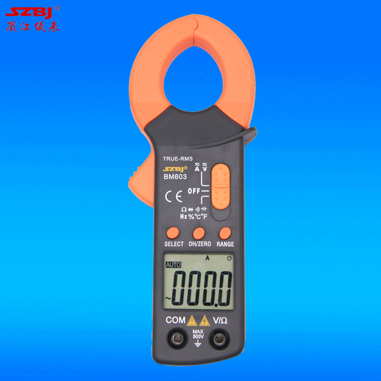 Hamjiang meter BM603 true effective value capacitive frequency temperature multifunction AC/DC digital pliers type multimeter