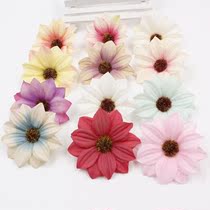 Simulation flower multi-angle chrysanthemum silk flower fake flower garland material photo props candy shoes and hats decoration wedding flower art