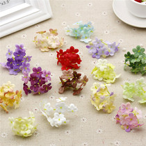 Fan Bingbing the same flower fairy fake flower simulation small flower small hydrangea Bride wedding headdress wedding flower