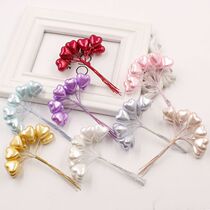 New wedding bride flower accessories love heart shape handmade DIY headwear hair accessories makeup modeling materials