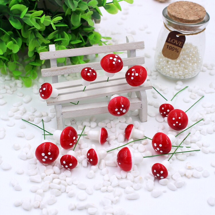 Sugar box accessories handmade garlands accessories materials Hair ornaments simulation DIY handmade with wire mushroom a price