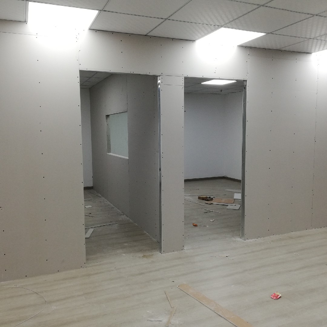 Hangzhou 10 Years Old Shop Professional Light Steel Keel Plasterboard Partition Wall Ceiling Partition Wall Shield Hang City Construction Press Fit 