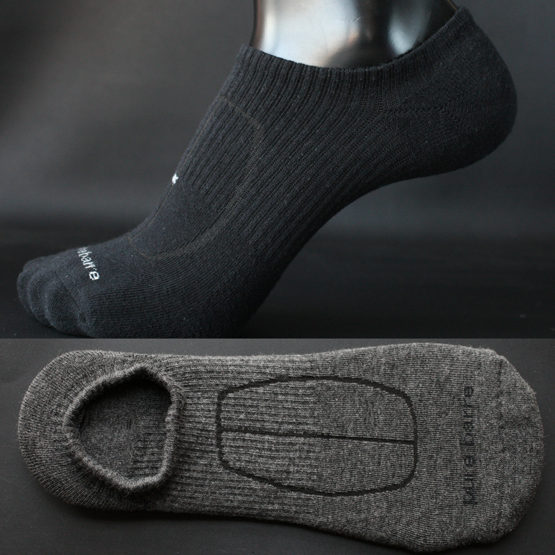 Foreign Trade Summer Low Bunch of Towel Bottom Invisible Socks With Sweat and breathable Male Deodorant Women Sports Short Socks Invisible Boneless Socks