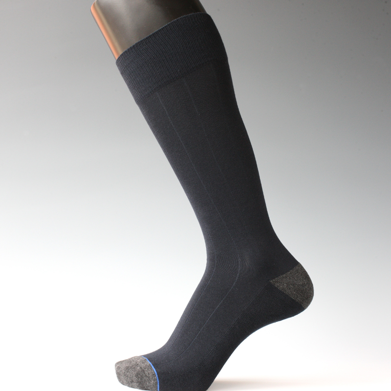 Foreign Trade Four Seasons Bamboo Charcoal Fiber Towel Bottom Suction Sweaty Business West Suit Tibetan Green Middle Cylinder High Cylinder Spring Autumn Men's Deodorant Socks