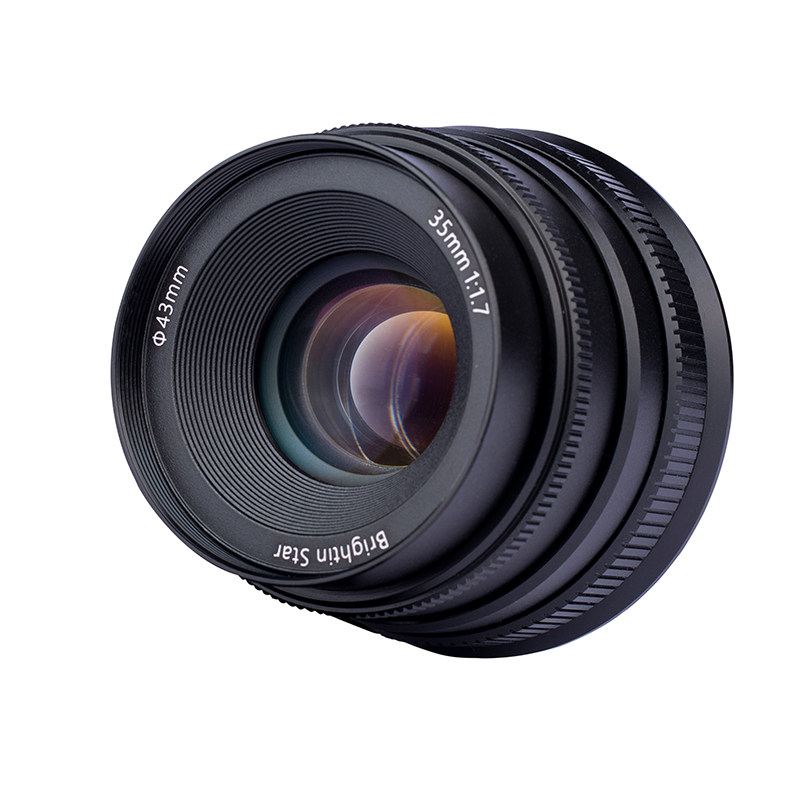 Xingyao 35mm f1 7 portrait large aperture micro-single-eye camera lens manual fixed focus landscape standard travel wide-angle