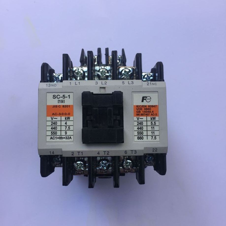 AC contactor SC-5-1 32A 380V 220V 110V quality warranty for a new product for one year