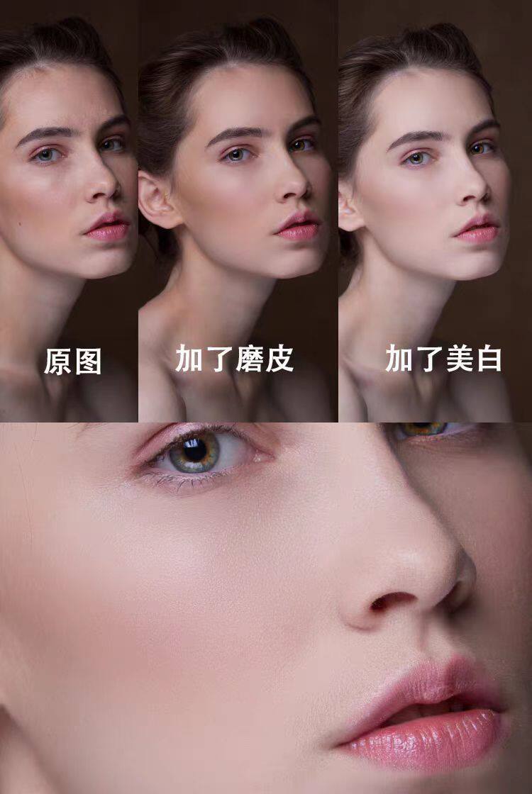 PS2026一键磨皮 Portraiture4.5人像修图滤镜美白动作【中文版最高支持2024】和【英文版最高支持2026 】Mac/M1-M5