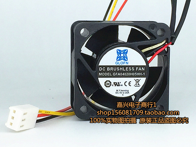 LOFN GFA04020H05HH-1 4020 5V Switch Large air volume silent fan 4cm