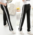 Quần thể thao mùa thu và mùa đông Quần tây nữ co giãn thẳng chạy quần âu Slim mỏng phiên bản Hàn Quốc cộng với quần nhung mùa đông quan the thao nam Quần thể thao