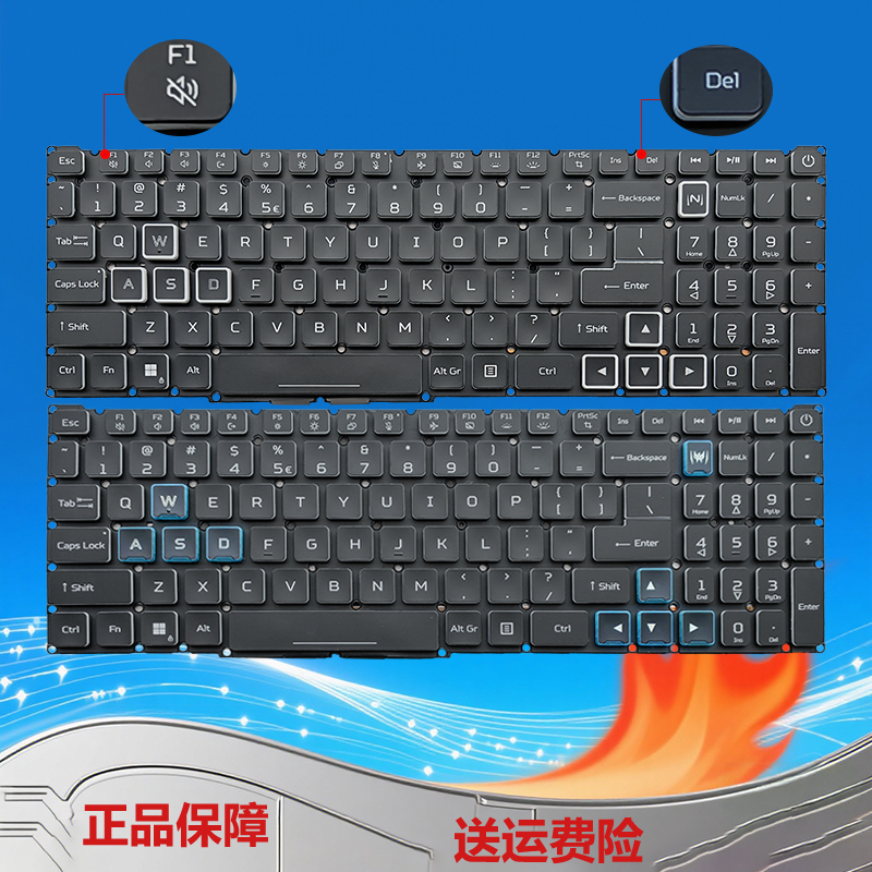 Acer Predator Helios Neo 16 N22Q22 Phn16-71 76Rh Keyboard Acer Acer Predator Helios Neo 16 N22Q22 Phn16-71 76Rh Keyboard Acer