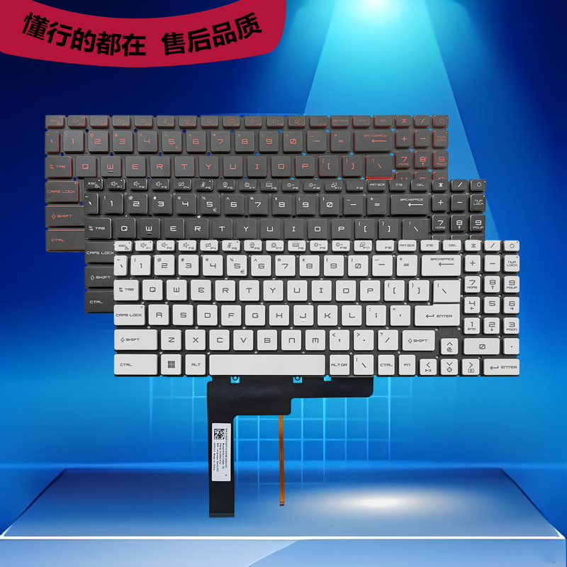 Au Msi Katana Gf66 11Ud Ms-1582 1581 Gt77 Gl66 Gs77 Keyboard Replacement