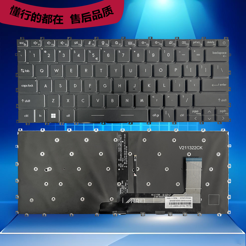 Au Msi Summit E13 Ai Evo A1M A2Hm Ms-13P3 Ms-13P4 Keyboard Repair