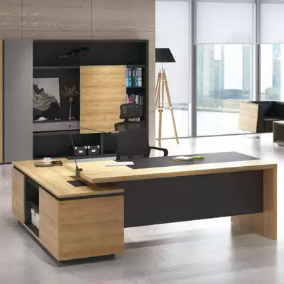 Simple modern boss desk desk boss table atmospheric boss Office table and chair combination fashion manager desk big class