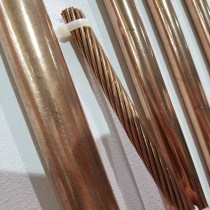 Tellurium copper tungsten copper beryllium copper rod copper row zero cut C14500 tellurium copper solid rod
